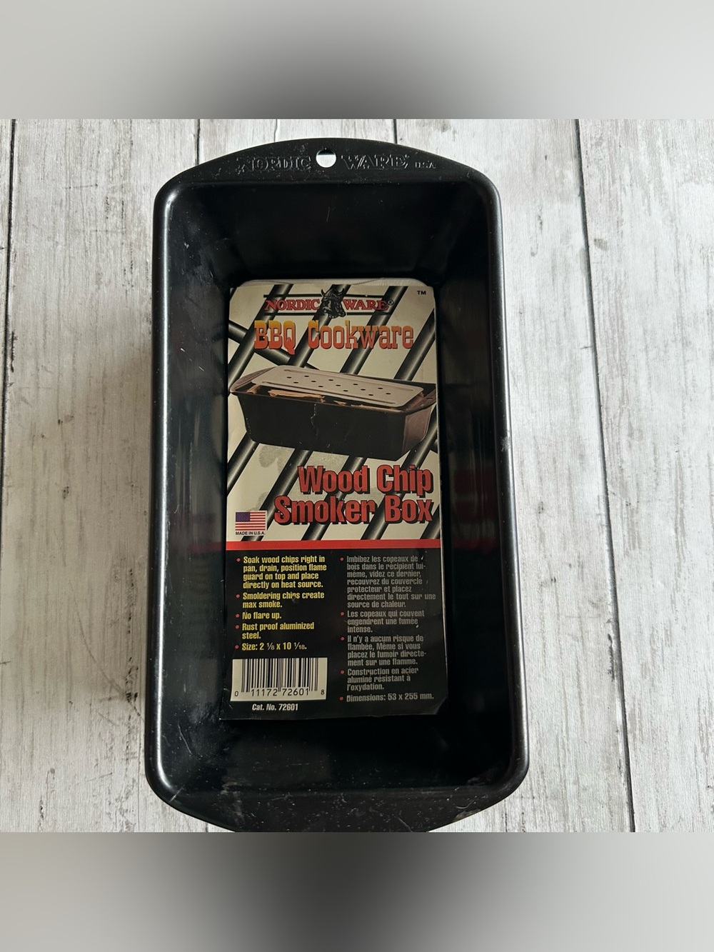 VINTAGE NORDIC WARE BBQ COOKWARE WOOD CHIP SMOKER BOX